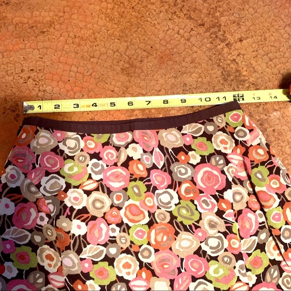 Sigrid Olsen feminine flowy skirt - Picture 6 of 8